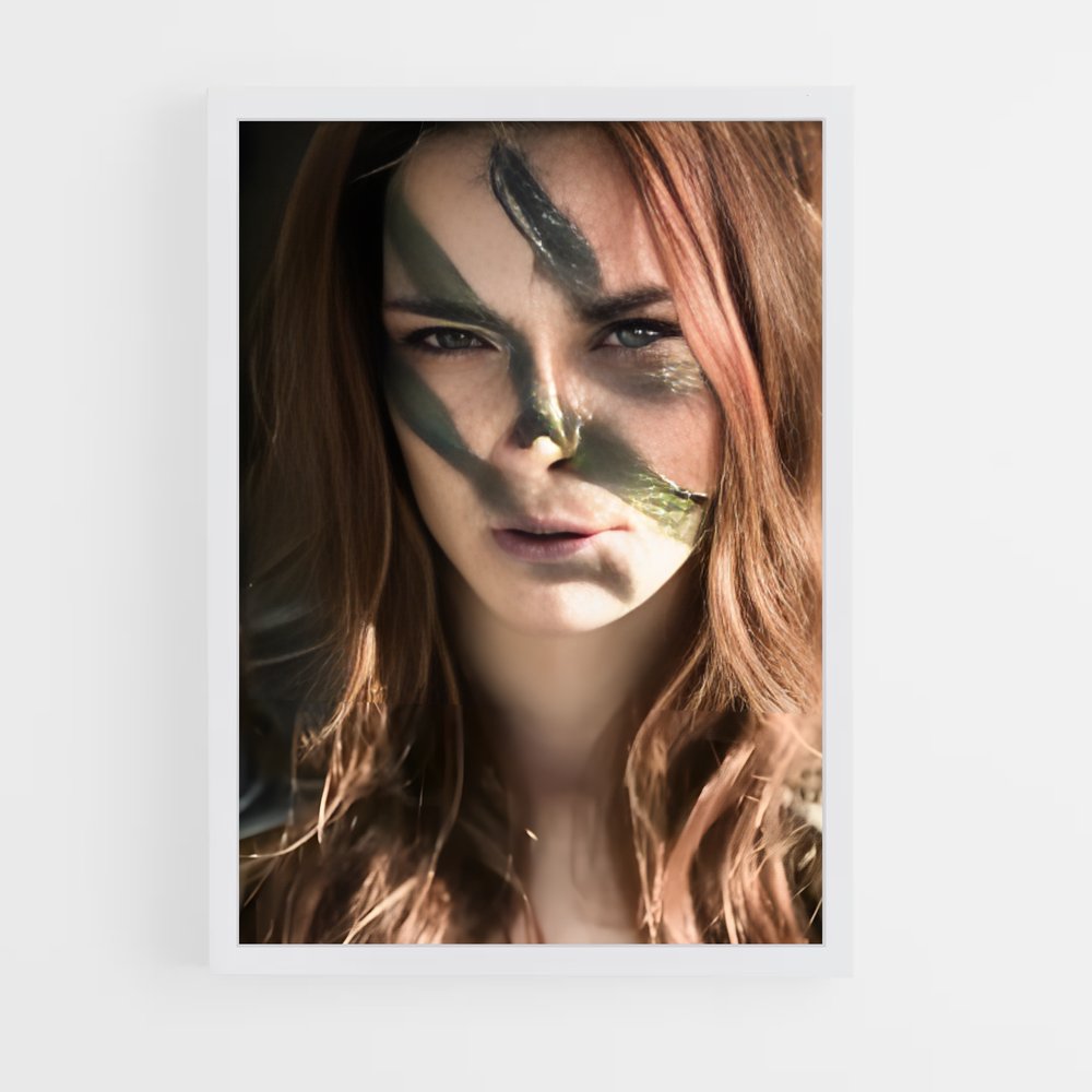 Poster Chasseresse Émeraude – affiche Skyrim (vue 3)